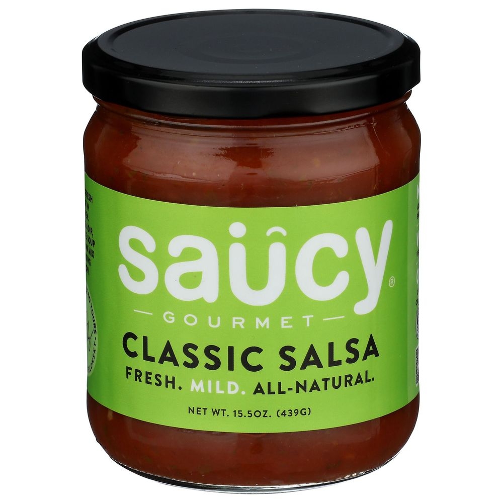 Saucy Gourmet Mild Classic Salsa, 15.5 Ounce -- 6 per case