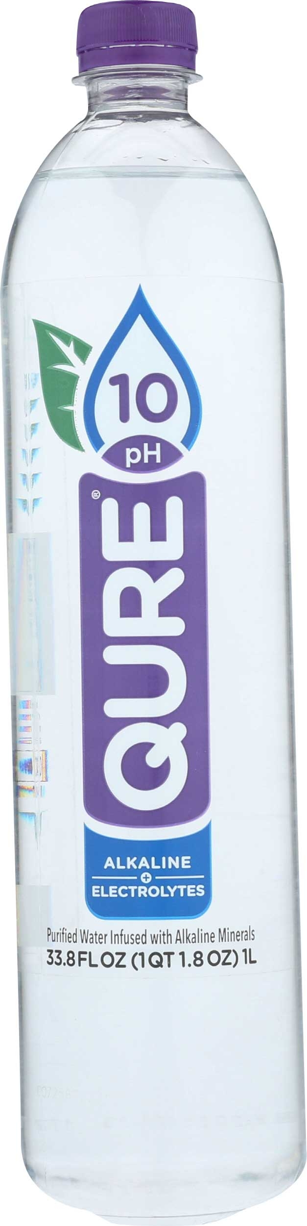 QURE Alkaline Water, 1 Liter -- 12 per case