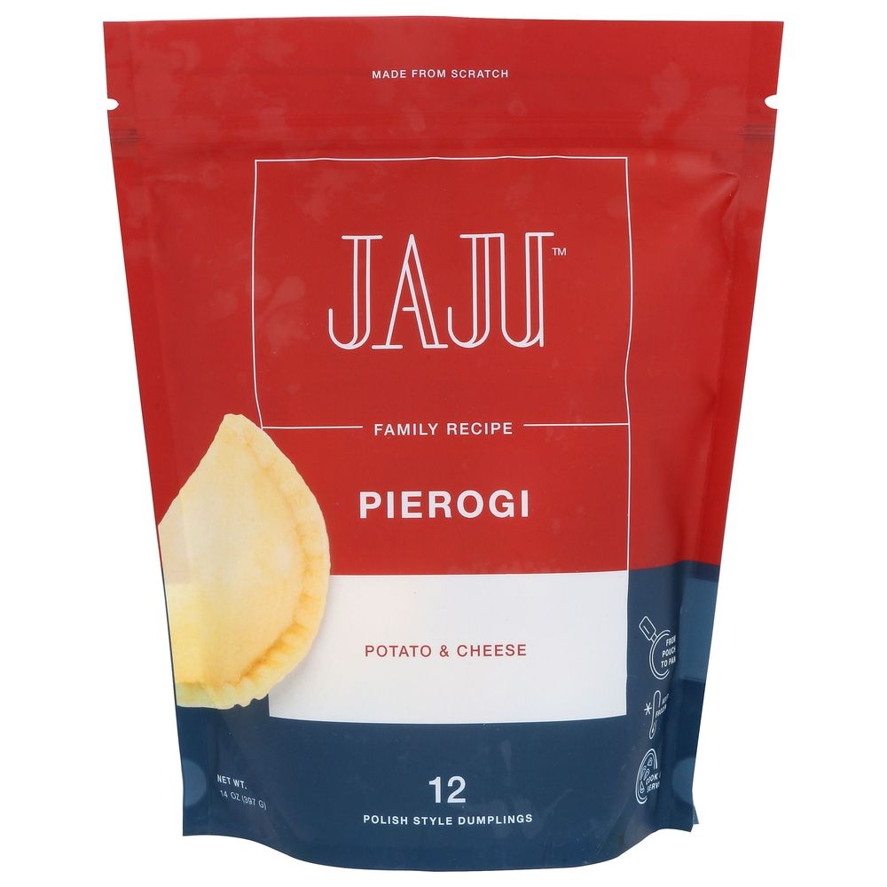 Jaju Potato and Cheese Pierogi, 14 Ounce -- 6 per case