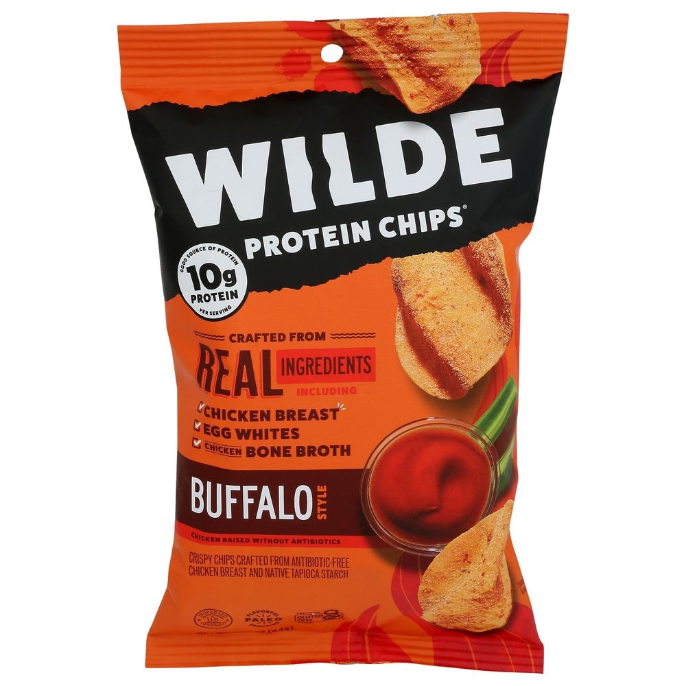 Wilde Buffalo Style Protein Chips, 2.25 Ounce -- 12 per case