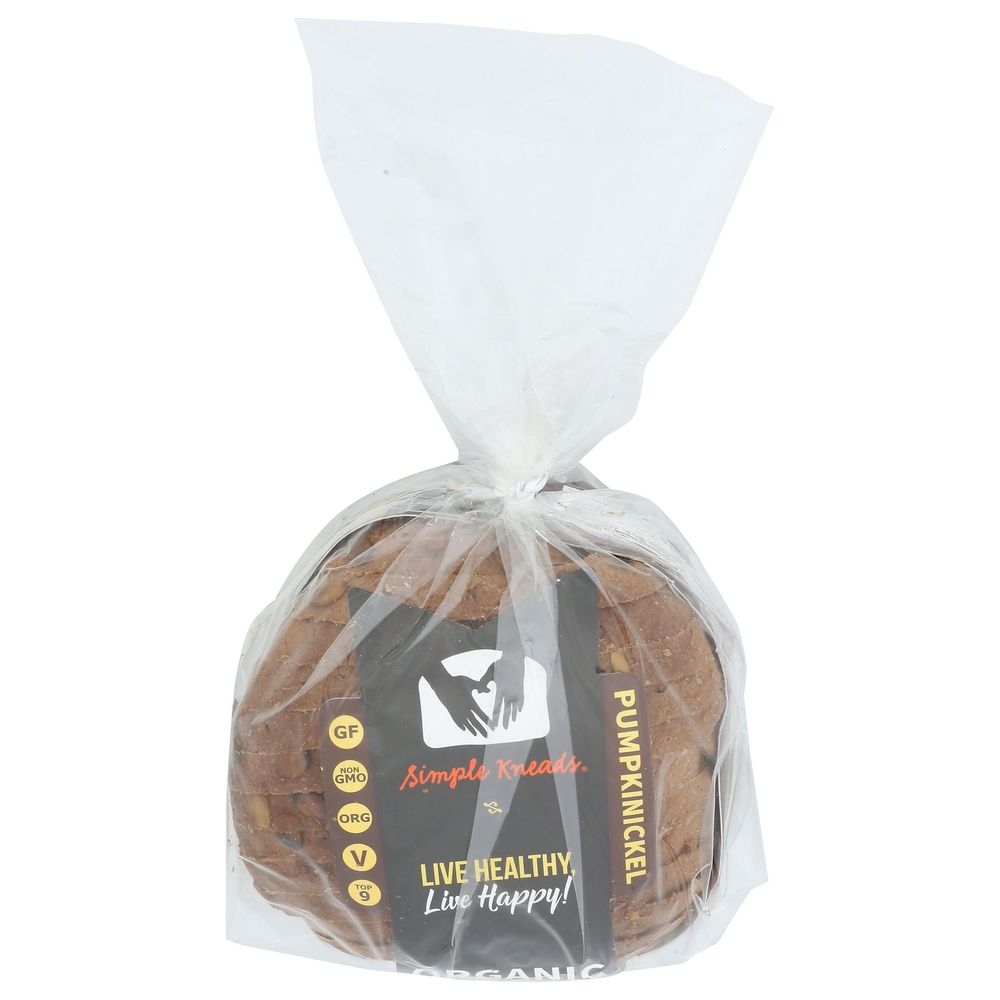 Simple Kneads Organic Pumpkinickel Bread, 21 Ounce -- 6 per case