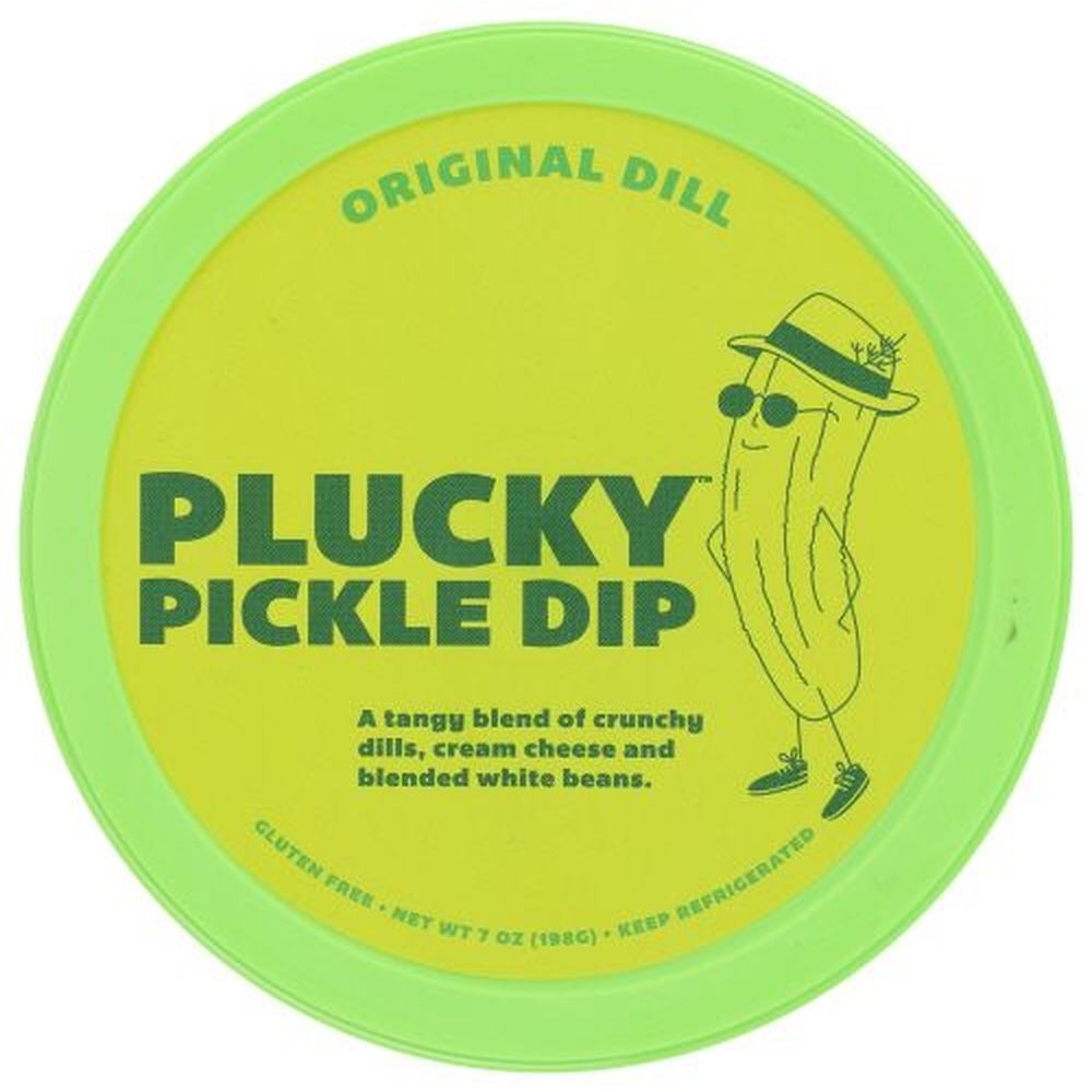 Plucky Original Dill Pickle Dip, 7 Ounce -- 8 per case