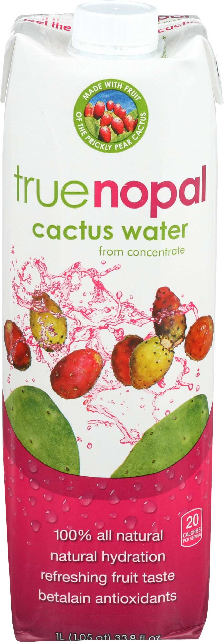 True Nopal Cactus Water, 33.8 Ounce -- 12 per case