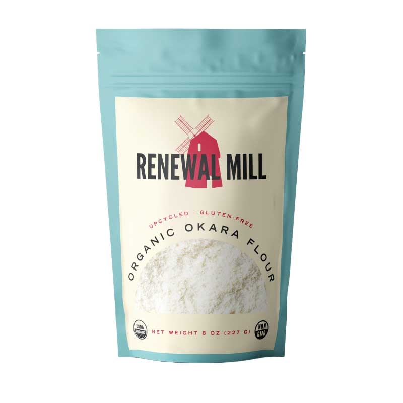 Renewal Mill Organic Okara Flour Gluten Free, 8 Ounce -- 6 per case