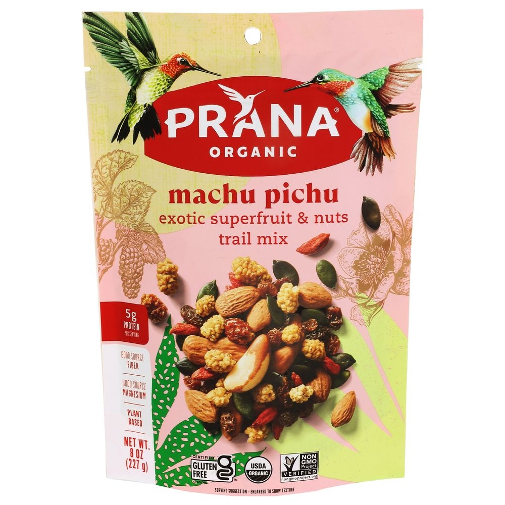 Prana Organic Machu Pichu Trail Mix, 8 Ounce -- 6 per case