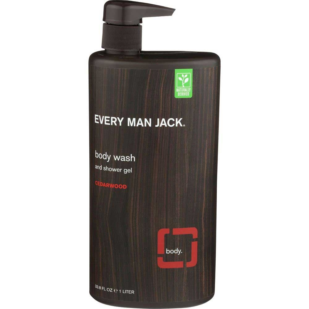 Every Man Jack Cedarwood Body Wash, 33.8 Fluid Ounce