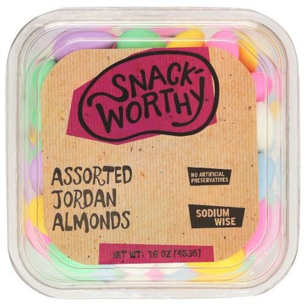 Snackworthy Jordan Assorted Almonds, 16 Ounce -- 12 per case