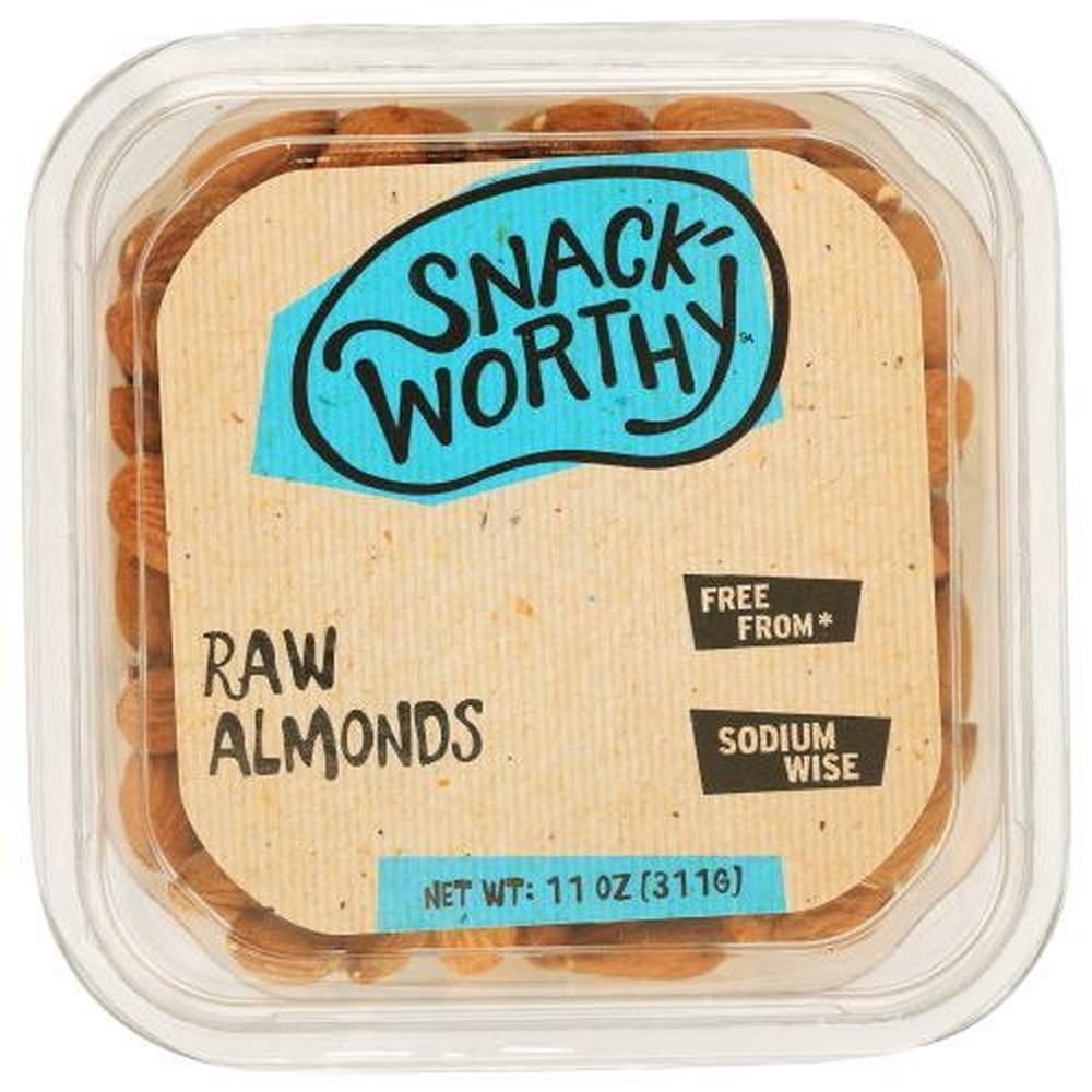 Lehi Valley Snackworthy Raw Almonds, 11 Ounce -- 12 per case