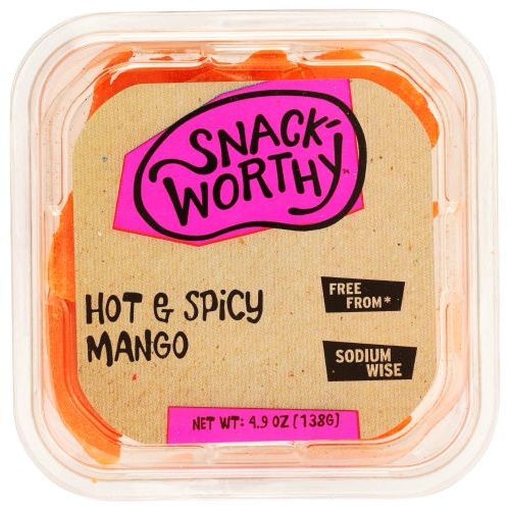 Snackworthy Hot and Spicy Mango, 4.9 Ounce -- 12 per case