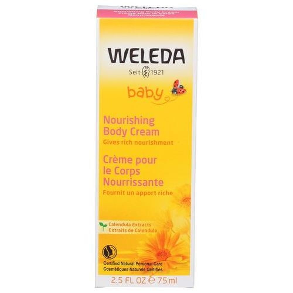 Weleda Calendula Body Cream, 2.5 Fluid Ounce