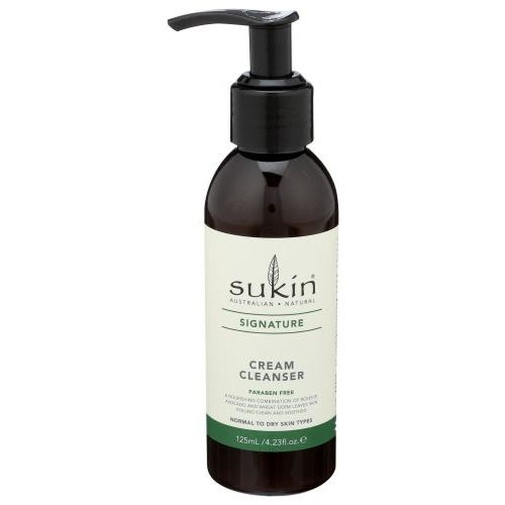 Sukin Signature Cream Cleanser, 4.23 Fluid Ounce