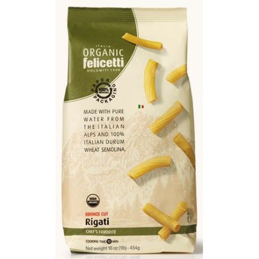 Felicetti Organic Rigati Pasta, 16.01 Ounce -- 12 per case