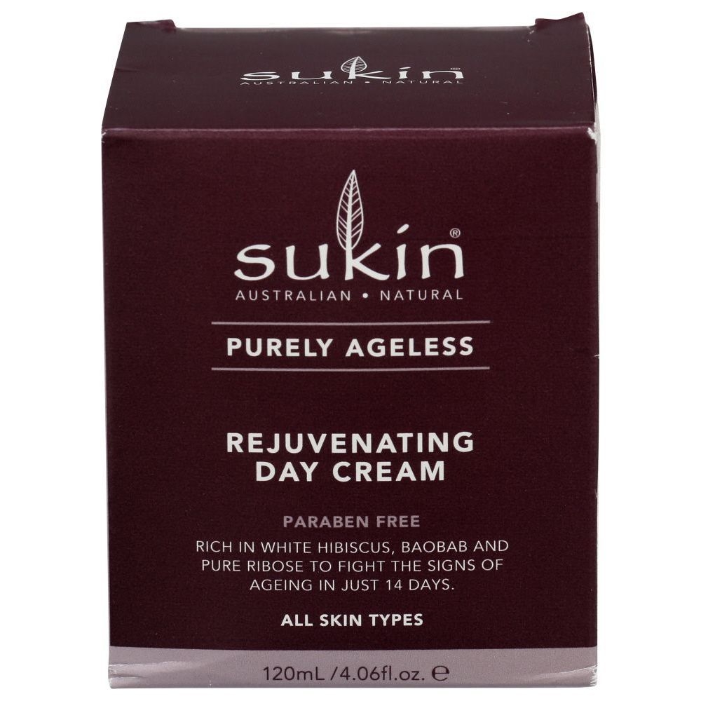Sukin Purely Ageless Rejuvenating Day Cream, 4.06 Fluid Ounce