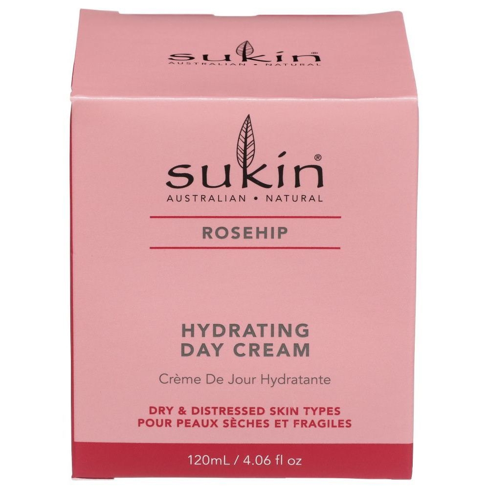 Sukin Rosehip Hydrating Day Cream, 4.06 Fluid Ounce