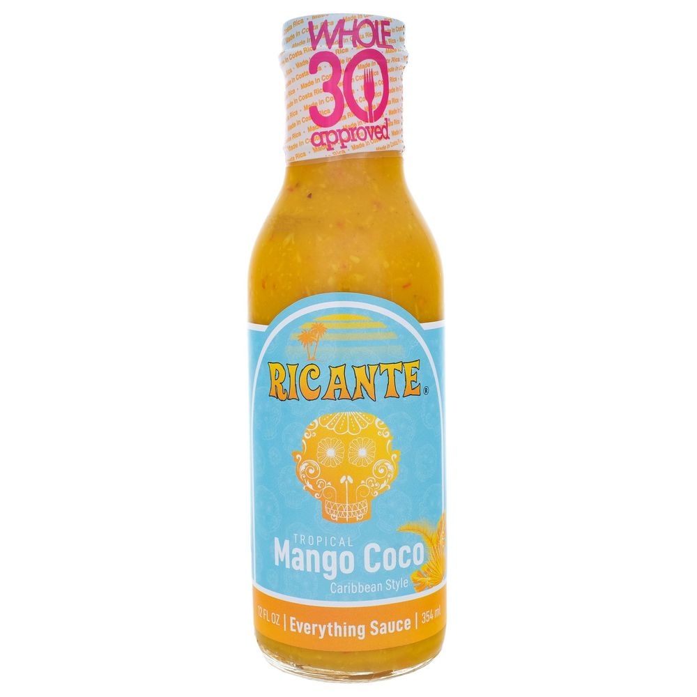 Ricante Tropical Mango Coco Everything Hot Sauce, 12 Ounce -- 6 per case