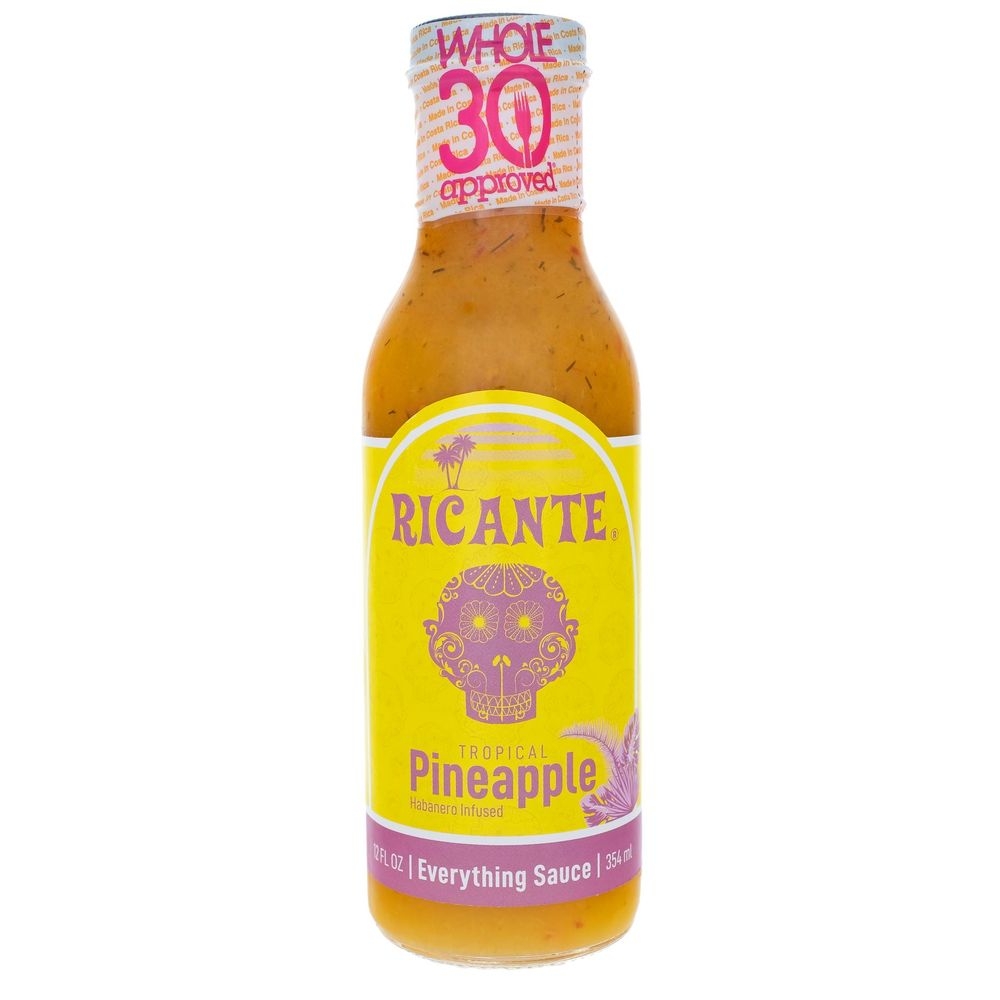 Ricante Tropical Pineapple Mango Everything Hot Sauce, 12 Ounce -- 6 per case