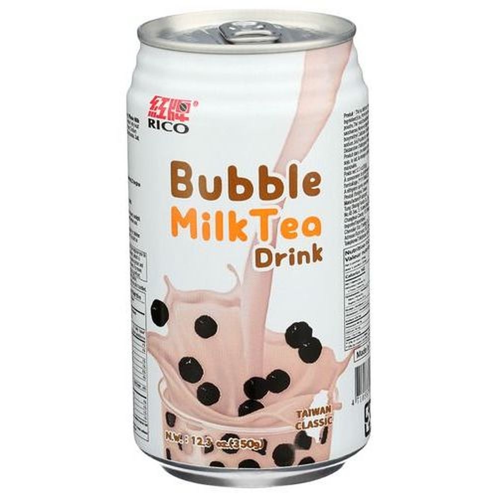 Rico Original Bubble Milk Tea Drink, 12.3 Fluid Ounce -- 12 per case