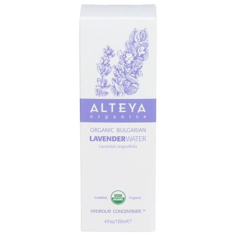 Alteya Organics Bulgarian Lavender Water, 4 Ounce