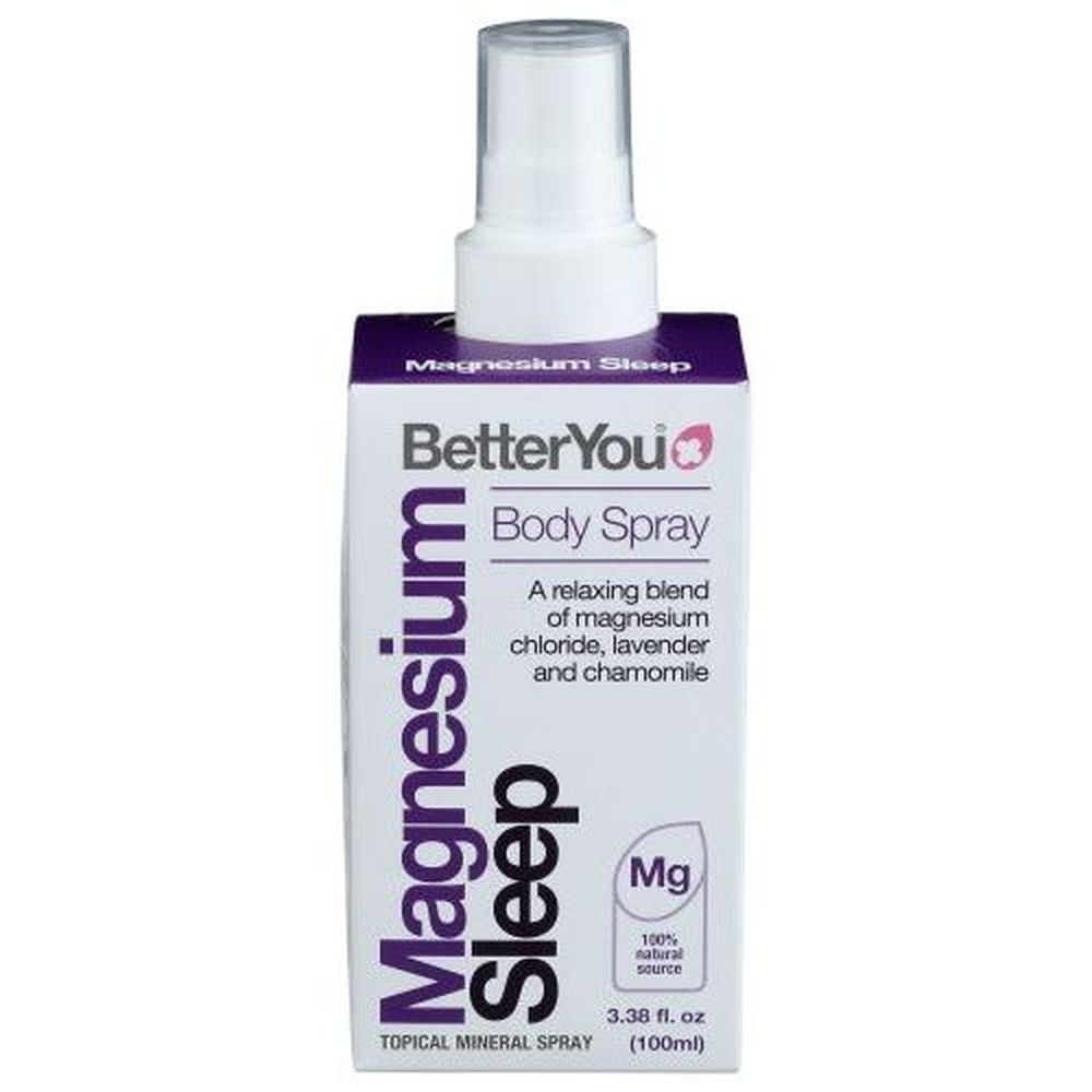 Betteryou Magnesium Sleep Body Spray, 3.38 Fluid Ounce