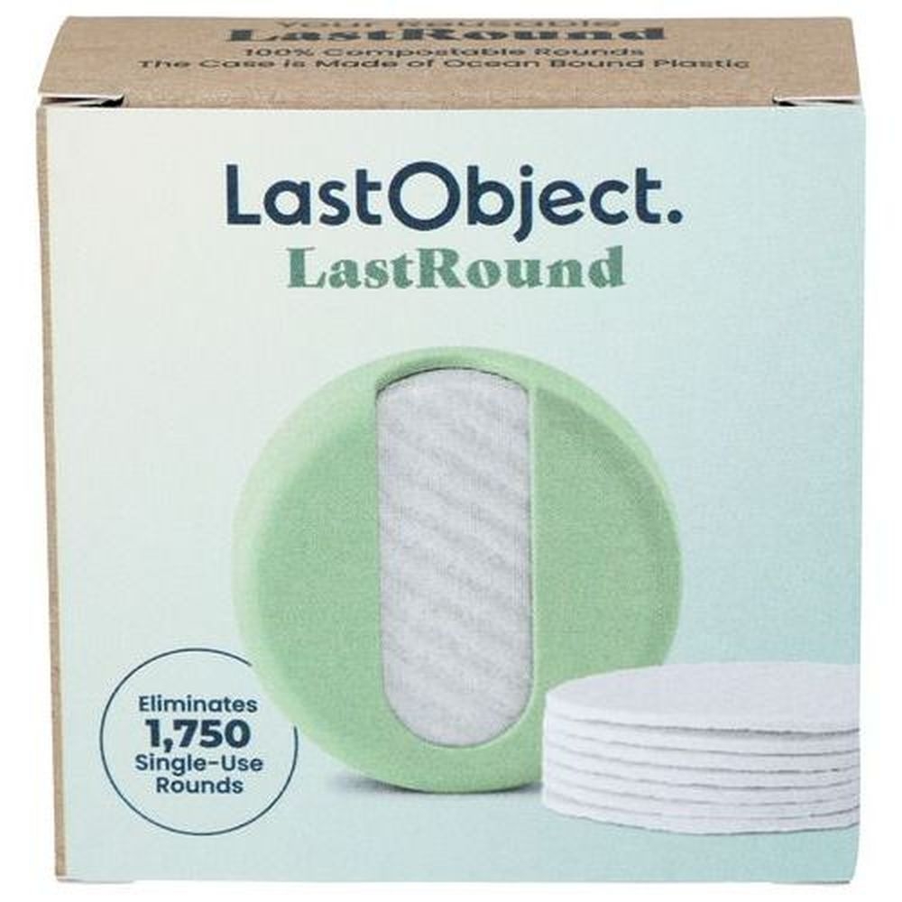 LastObject Turtle Green Facial Round -- 6 per case