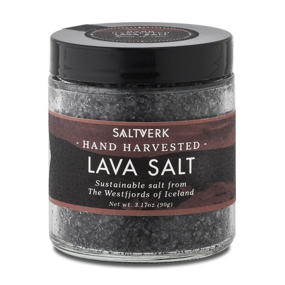 Saltverk Lava Sea Salt, 3.17 Ounce -- 6 per case