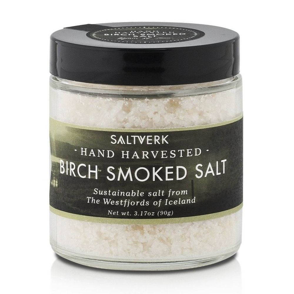 Saltverk Birch Smoked Sea Salt, 3.17 Ounce -- 6 per case