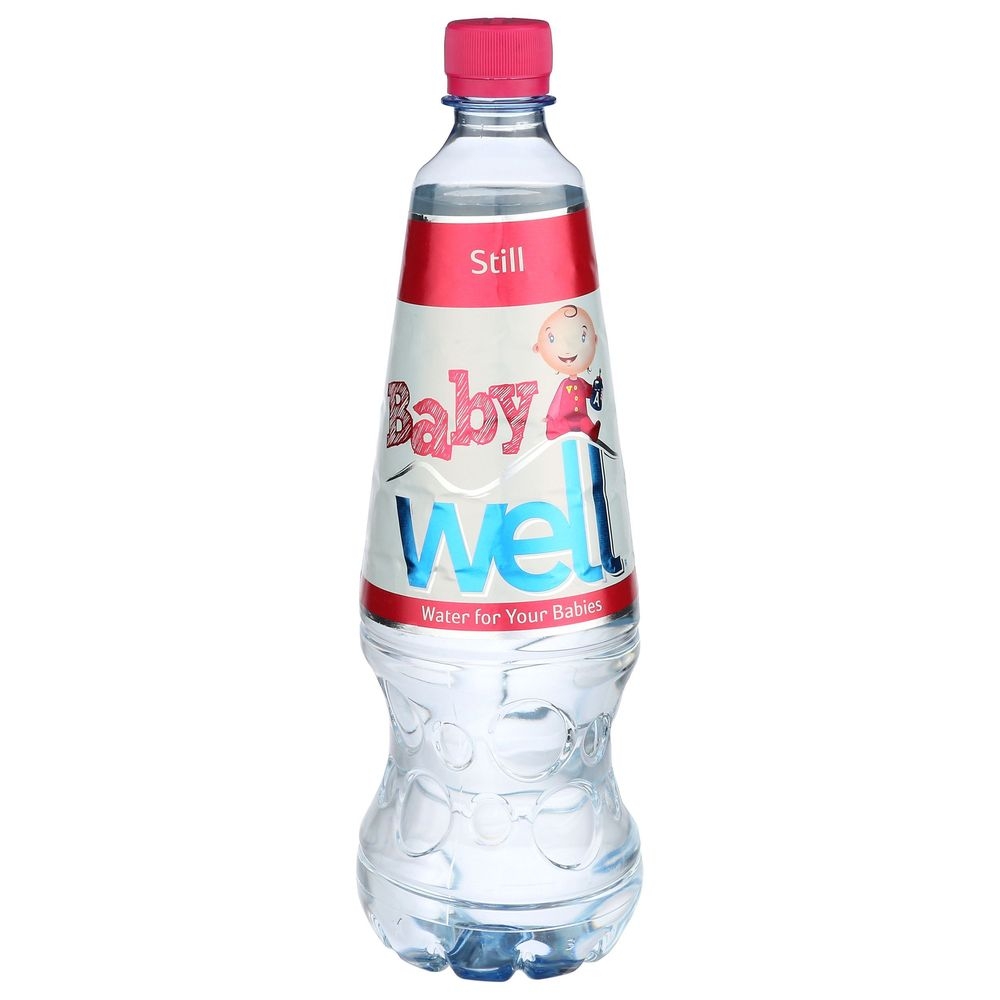 Baby Well Low Mineral Bib Water for Babies, 169 Fluid Ounce -- 4 per case
