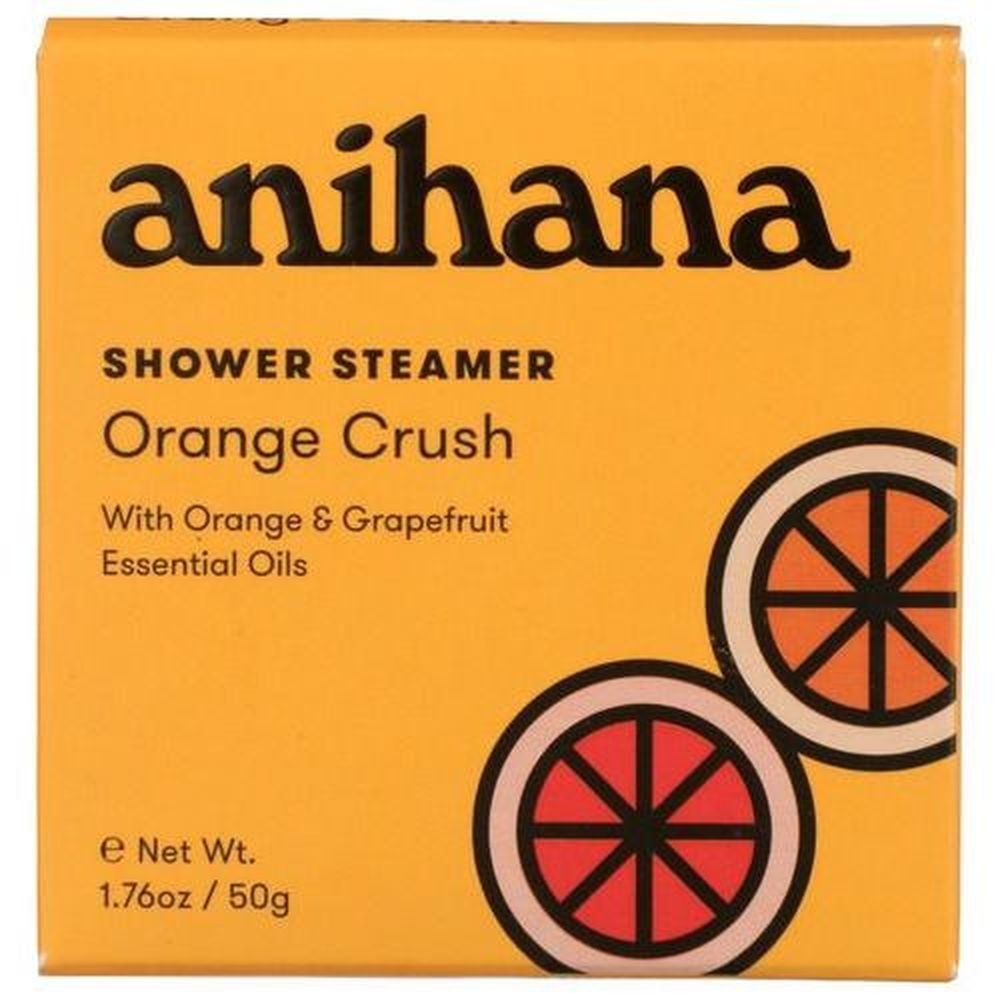 Anihana Orange Crush Shower Steamer, 50 Gram -- 6 per case