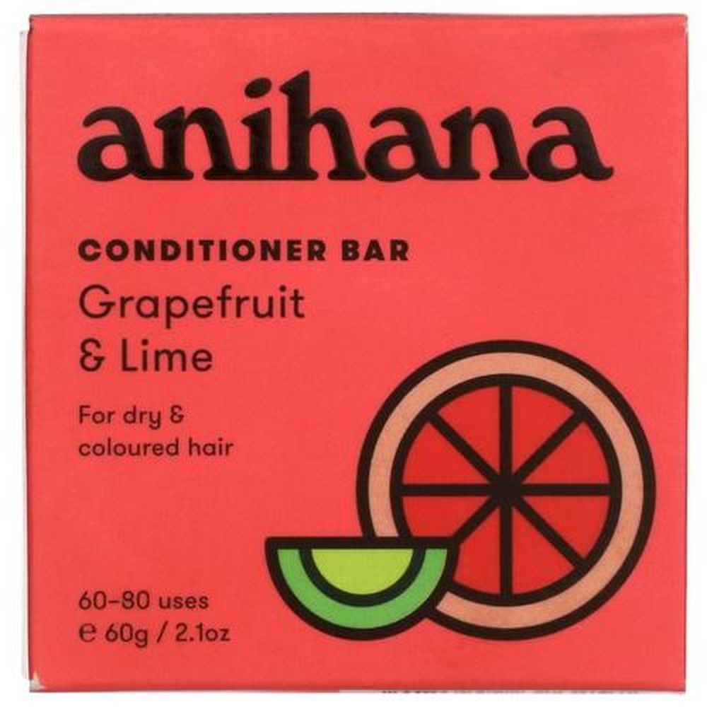 Anihana Grapefruit and Lime Conditioner Bar, 60 Gram