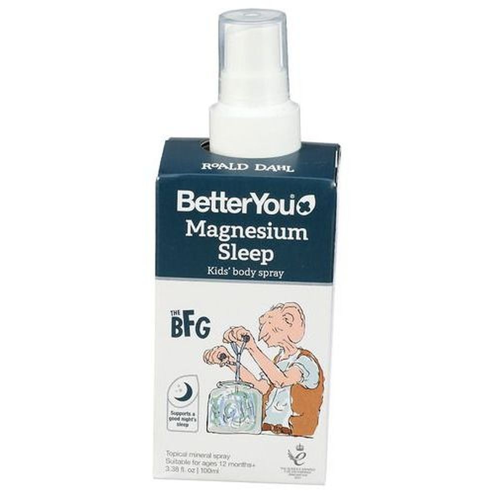 Betteryou Magnesium Sleep Body Spray for Kids, 100 Milliliter -- 6 per case