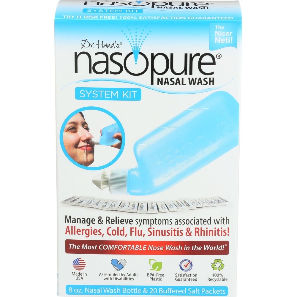 Nasopure Nasal Wash System Kit, 8 Ounce