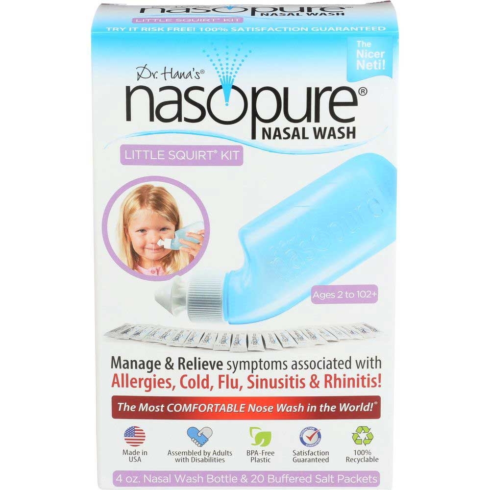 Dr. Hanas Nasopure Nasal Wash Little Squirt Kit