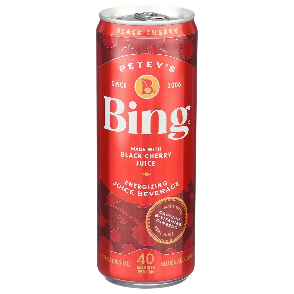 Bing Cherry Energy Juice Beverage, 12 Fluid Ounce -- 12 per case