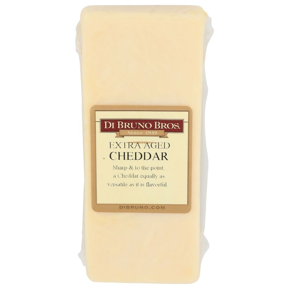 Dibruno Extra Aged Cheddar Cheese, 6 Pound