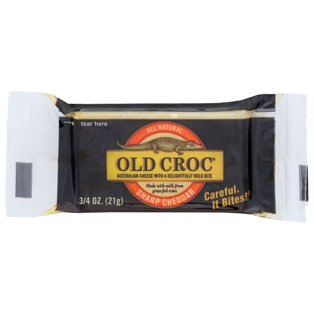 Old Croc Sharp Cheddar Cheese Bites, 15 Ounce -- 80 per case