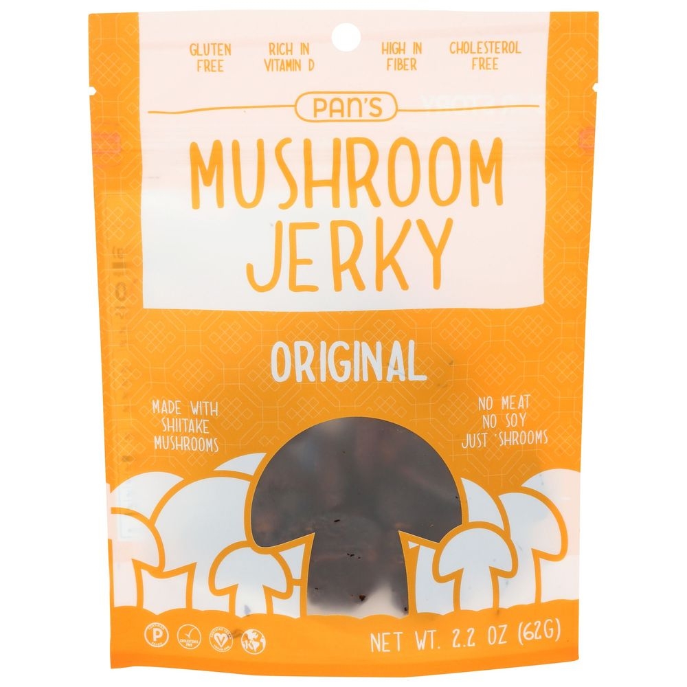 Pans Original Mushroom Jerky, 2.2 Ounce -- 6 per case