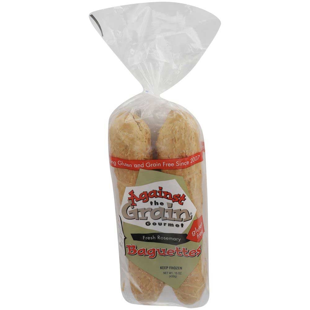 Against The Grain Rosemary Baguette, 15 Ounce -- 12 per case.