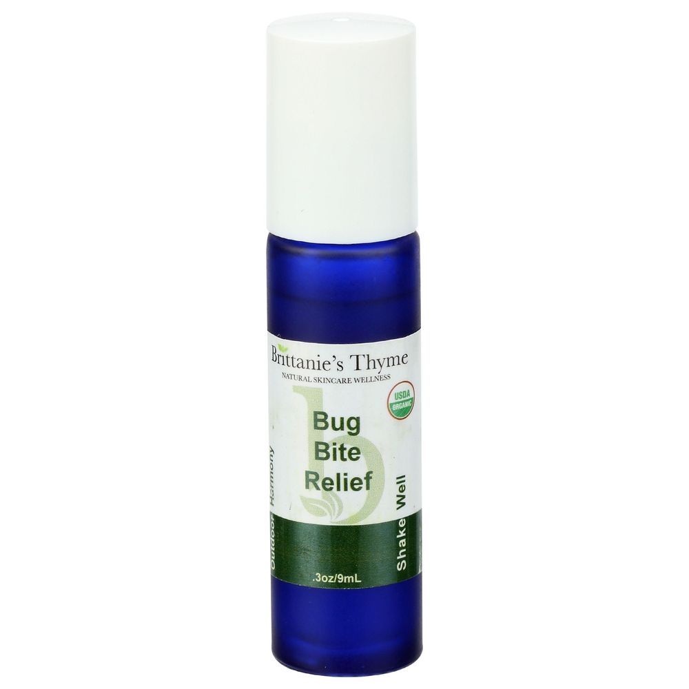 Brittanies Thyme Organic Bug Bite Relief Roll On, 0.3 Fluid Ounce