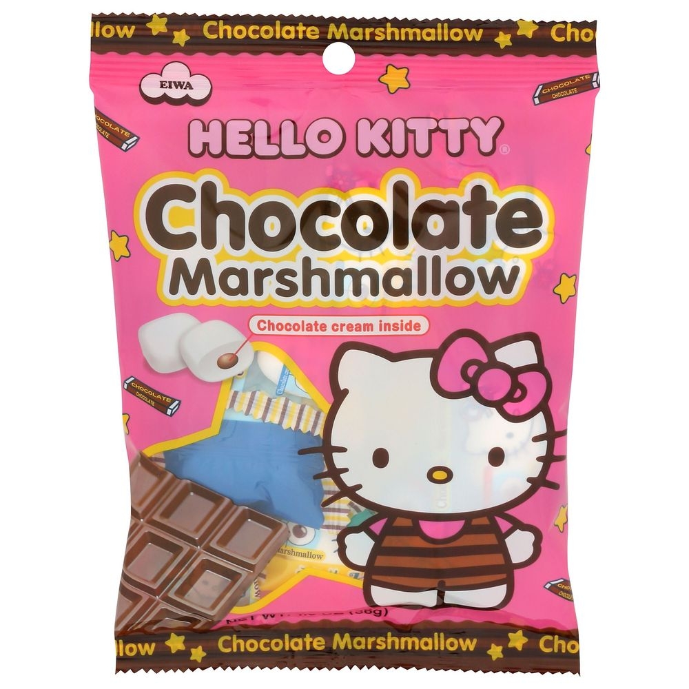 Eiwa Hello Kitty Chocolate Marshmallow, 1.3 Ounce -- 12 per case