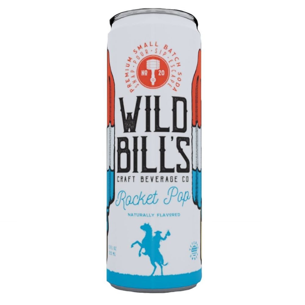 Wild Bills Craft Rocket Pop Soda, 12 Fluid Ounce -- 12 per case