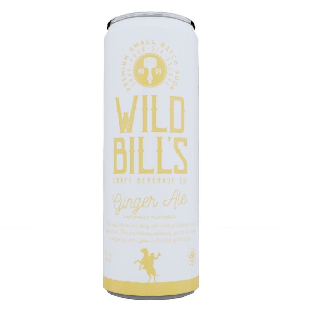 Wild Bills Craft Ginger Ale Soda, 12 Fluid Ounce -- 12 per case