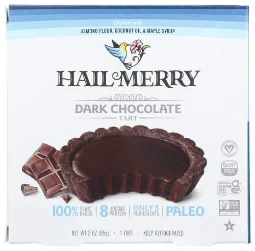 Hail Merry Chocolate Miracle Tart, 3.0 Ounce -- 8 per case.
