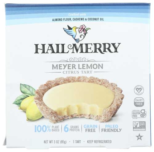 Hail Merry Meyer Lemon Miracle Tarts , 3 Ounce -- 8 per case