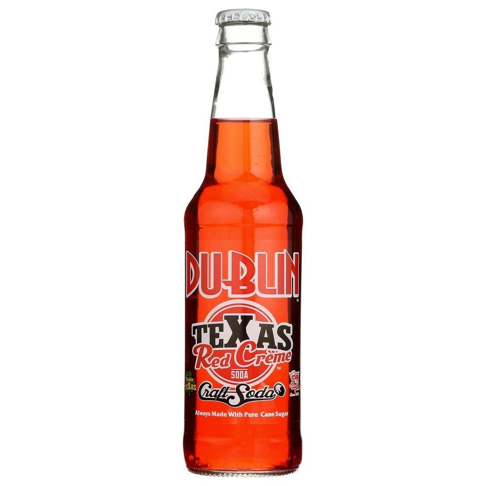 Dublin Retro Red Creme Soda, 12 Fluid Ounce -- 24 per case