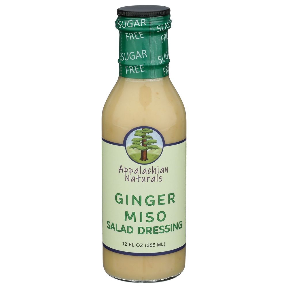 Appalachian Naturals Ginger Miso Salad Dressing, 12 Fluid Ounce -- 6 per case