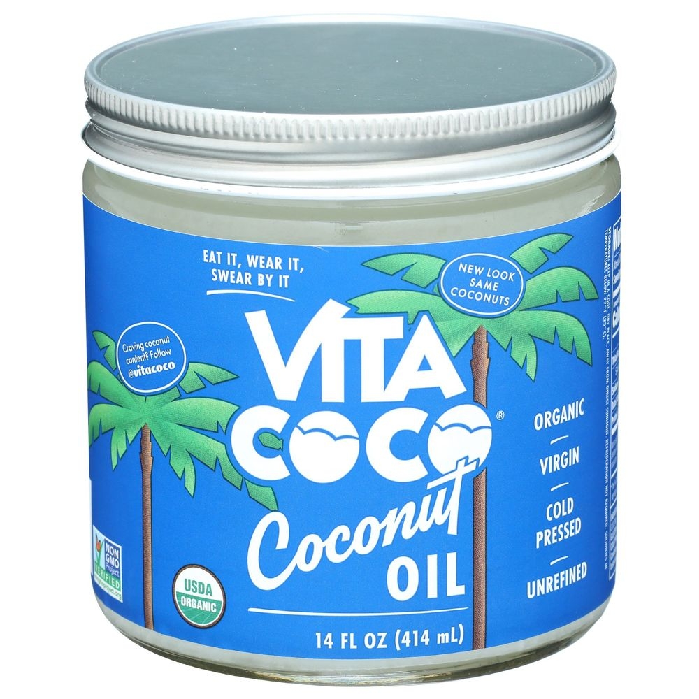Vita Coco Organic Unrefined Virgin Coconut Oil, 14 Ounce -- 6 per case