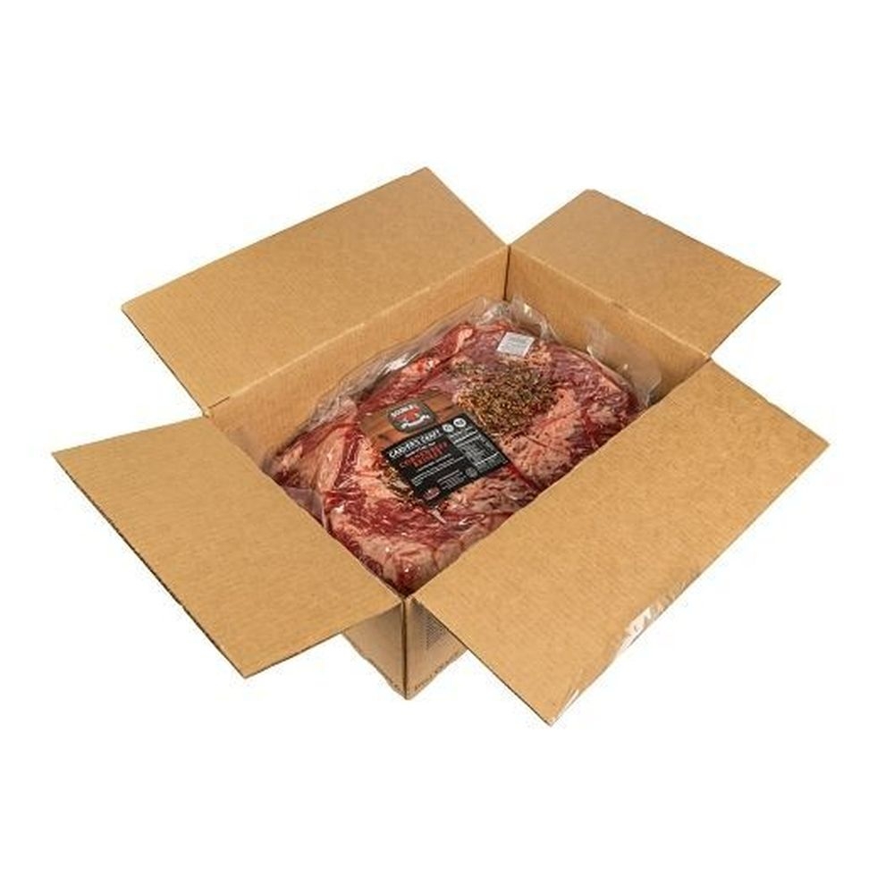 Double L Ranch Raw Corned Beef Brisket, 17 Pound -- 2 per case