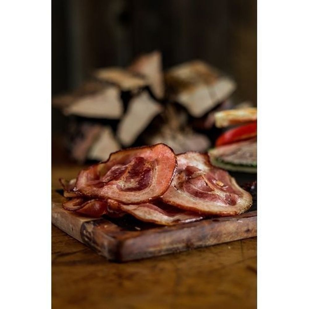 Artisan Naturally Hardwood Smoked Uncured Rolled Pork Belly, 7 Pound -- 2 per case
