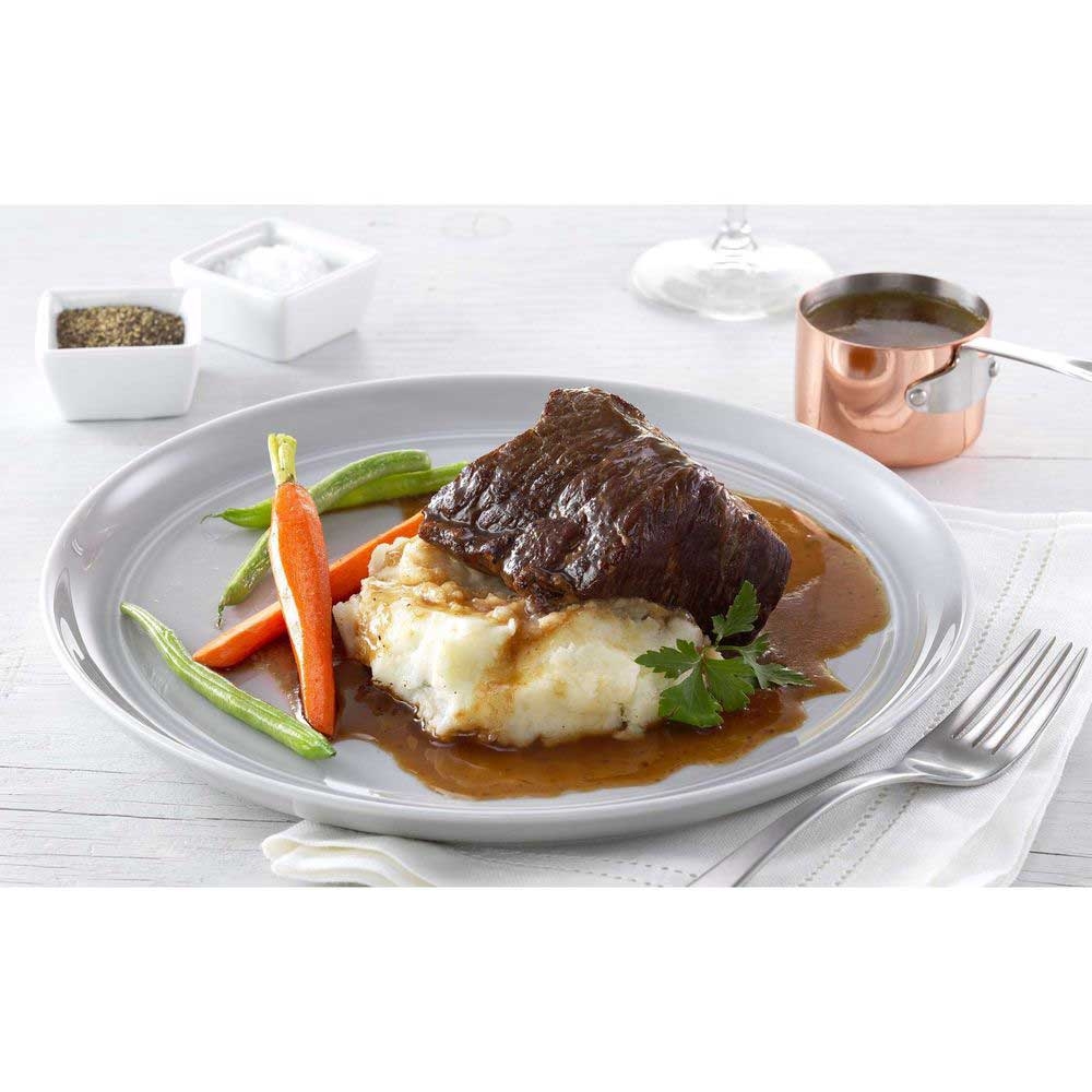 Bonewerks Culinarte Slow Braised Beef Short Rib, 10 Ounce -- 25 per case.