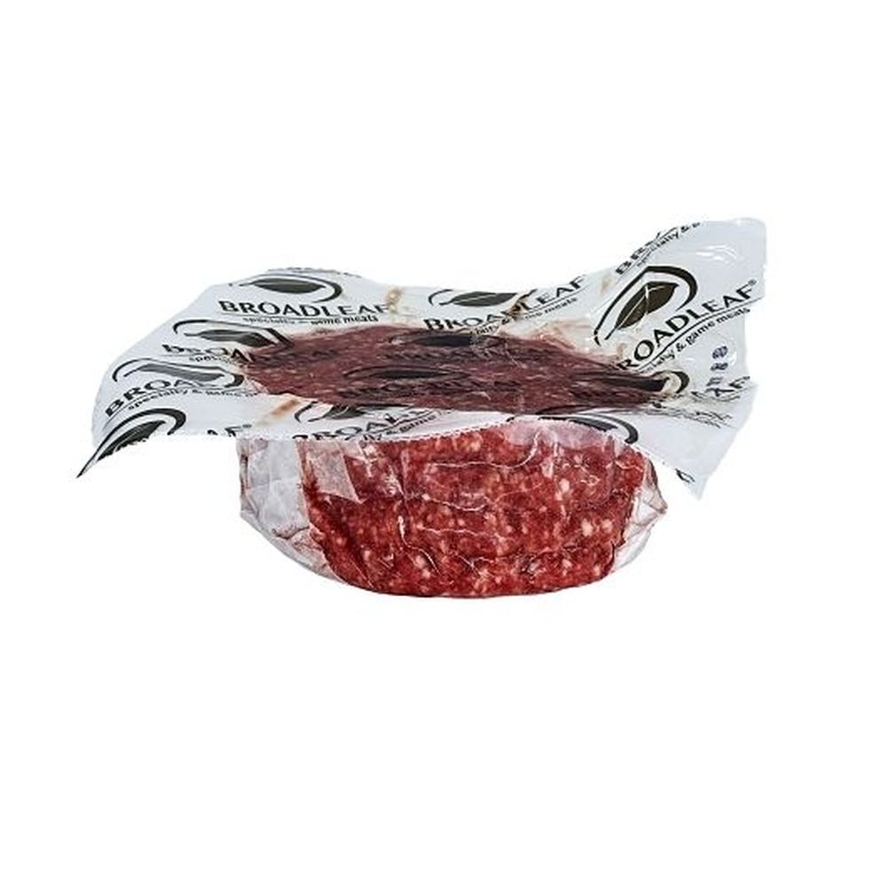 Broadleaf Grass Fed 4 1 Round Beef Patties, 1 Pound -- 10 per case.